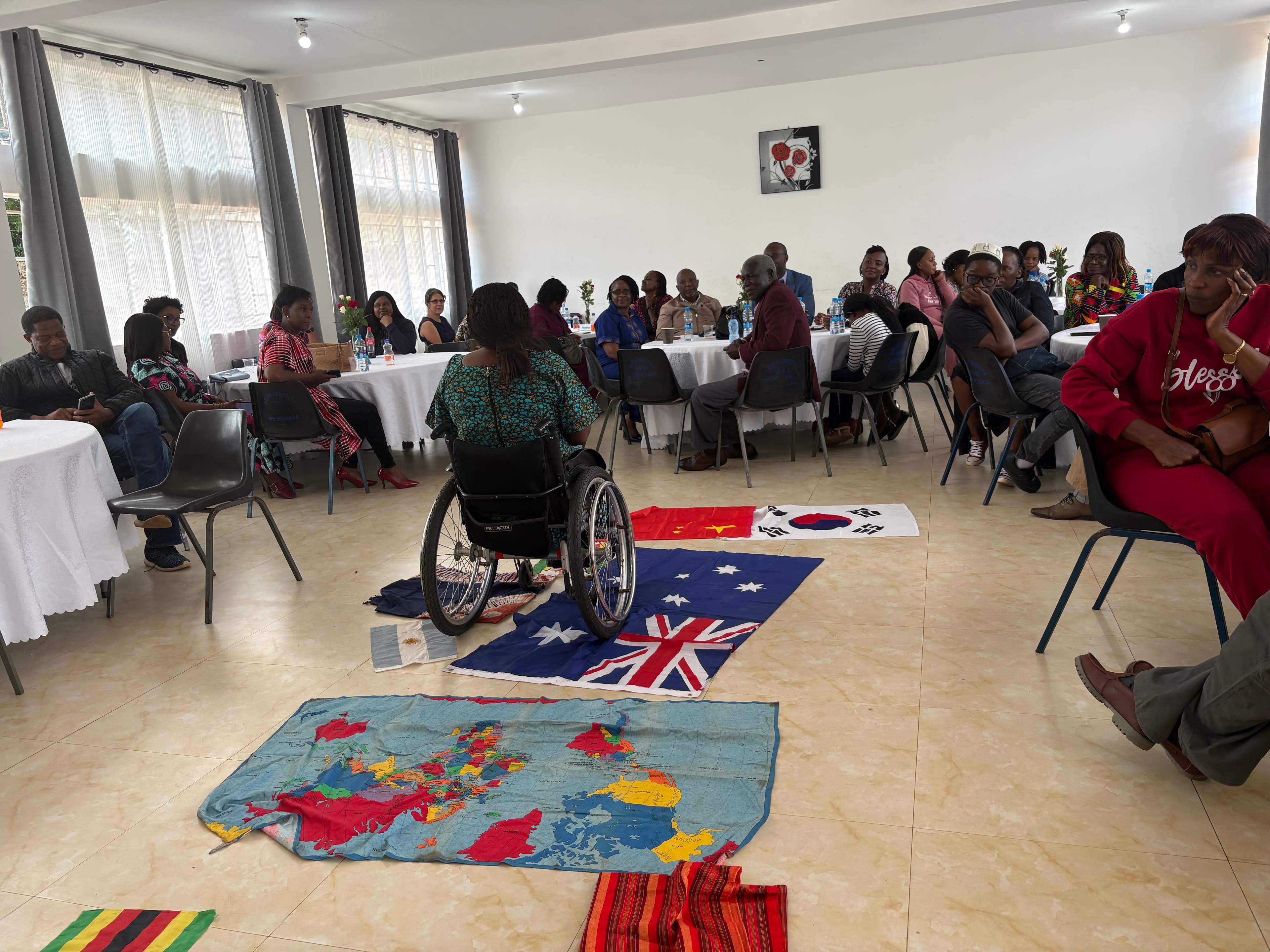 The YWAM Lusaka community together