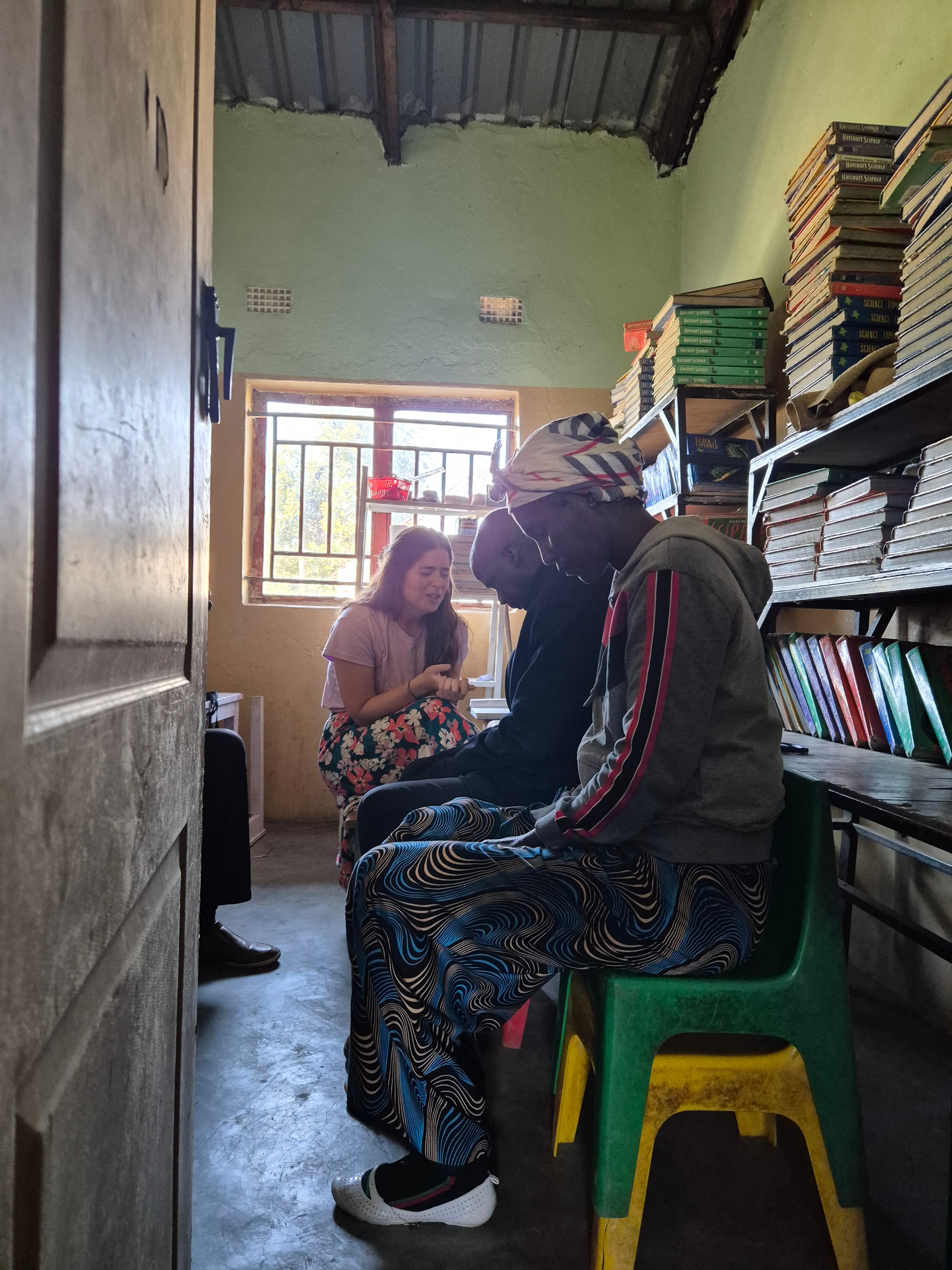 A team serving during community outreach