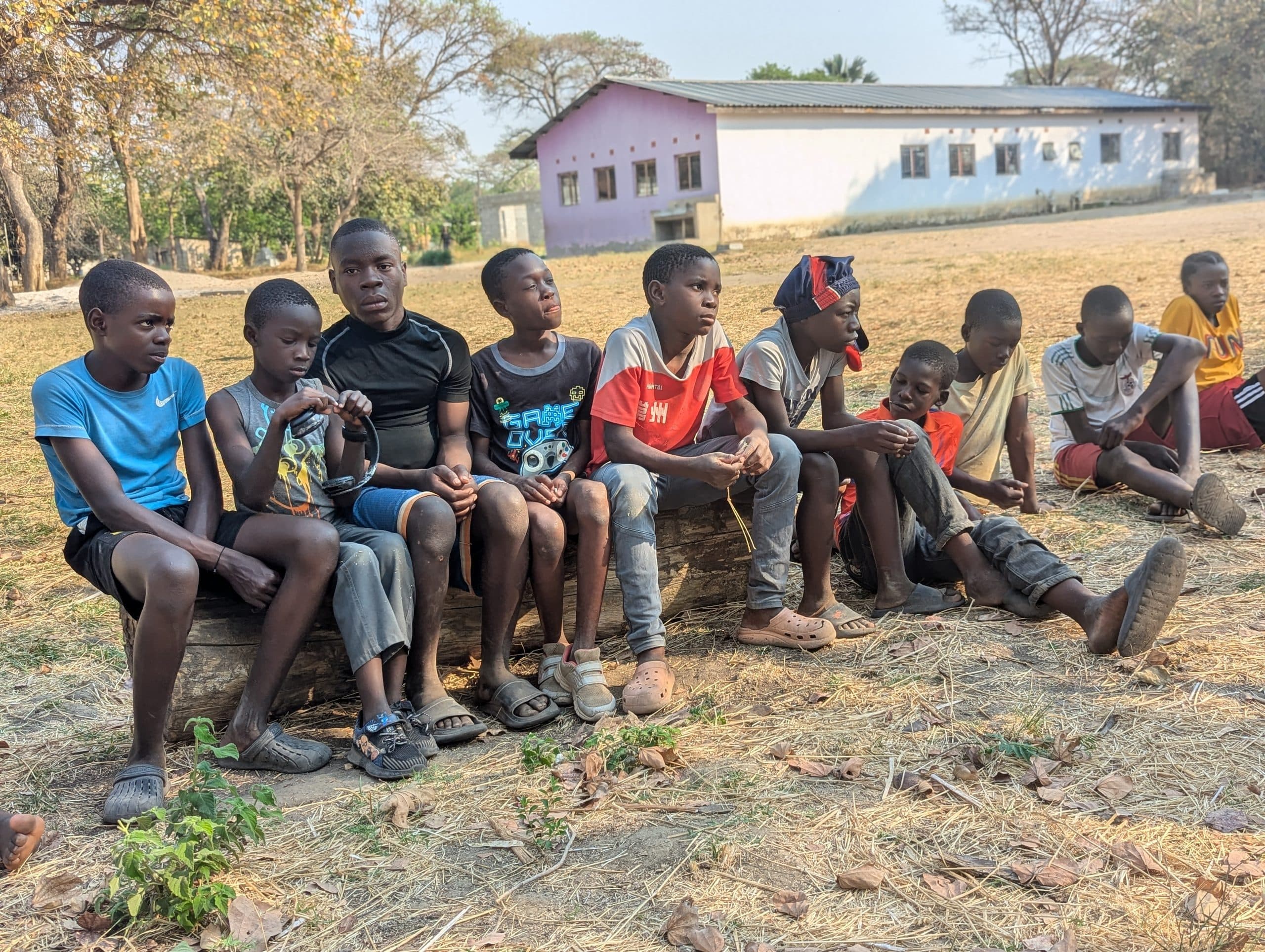 Inspired Football Academy players gathered for mentoring and discipleship